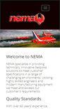 Mobile Screenshot of nema.ltd.uk